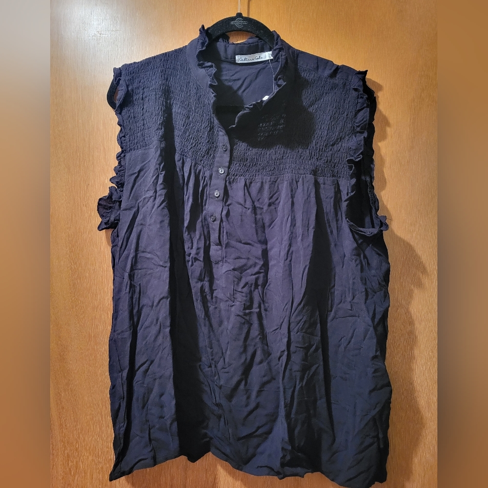 Ruffled Tank Top